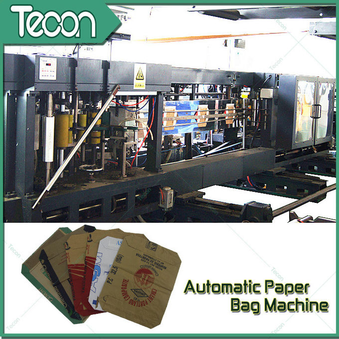 4개의 색깔 Flexo 인쇄를 가진 기계를 형성하는 전동기 몬 종이 봉지
